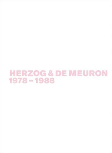 Cover image for Herzog & de Meuron 1978-1988