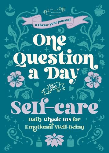 Cover image for One Question a Day for Self-Care (Floral)