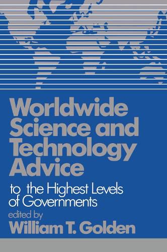 Cover image for World Wide Science and Technology Advice to the Highest Levels of Government