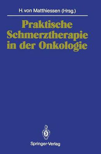 Cover image for Praktische Schmerztherapie in der Onkologie