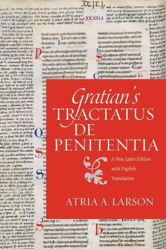 Cover image for Gratian's Tractatus de penitentia: A New Latin Edition with English Translation