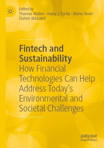 Cover image for Fintech and Sustainability