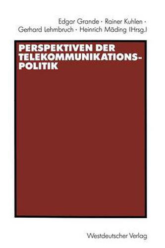 Cover image for Perspektiven Der Telekommunikationspolitik