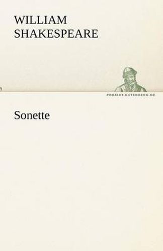 Cover image for Sonette