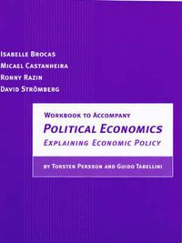 Cover image for Workbook to Accompany Political Economics: Explaining Economic Policy