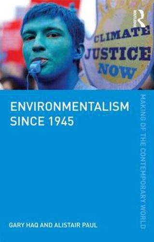 Cover image for Environmentalism since 1945