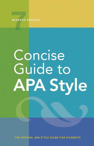 Cover image for Concise Guide to APA Style