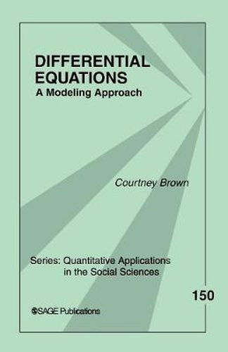 Cover image for Differential Equations: A Modeling Approach