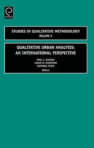 Cover image for Qualitative Urban Analysis: An International Perspective