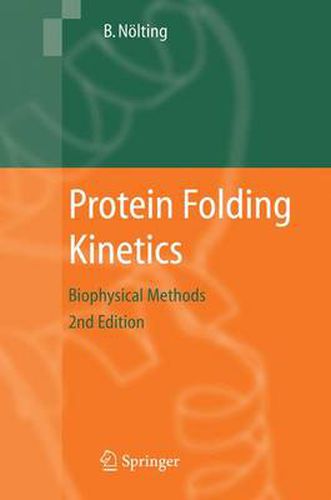 Cover image for Protein Folding Kinetics: Biophysical Methods