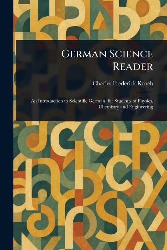 Cover image for German Science Reader