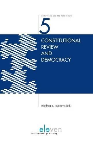 Cover image for Constitutional Review and Democracy