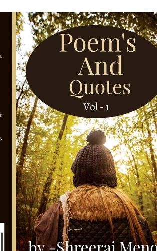 Cover image for Poems and Quotes Vol 1