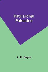 Cover image for Patriarchal Palestine