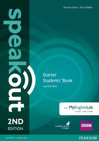 Cover image for Speakout Starter 2nd Edition Students' Book with DVD-ROM and MyEnglishLab Access Code Pack