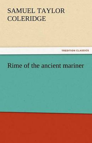 Cover image for Rime of the Ancient Mariner