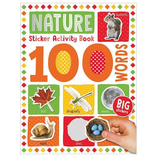 100 Nature Words Sticker Activity