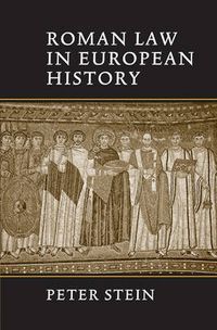 Cover image for Roman Law in European History