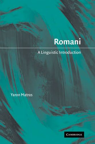 Cover image for Romani: A Linguistic Introduction