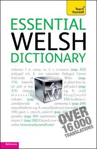 Cover image for Essential Welsh Dictionary: Teach Yourself