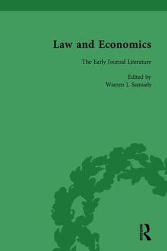 Cover image for Law and Economics Vol 2: The Early Journal Literature