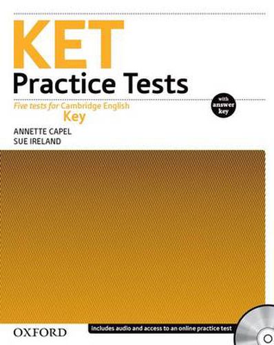 Cover image for KET Practice Tests:: Practice Tests With Key and Audio CD Pack