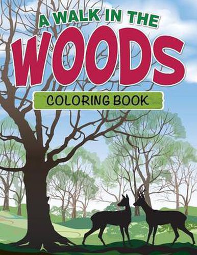 Cover image for A Walk in the Woods Coloring Book