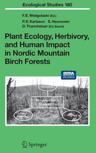 Cover image for Plant Ecology, Herbivory, and Human Impact in Nordic Mountain Birch Forests