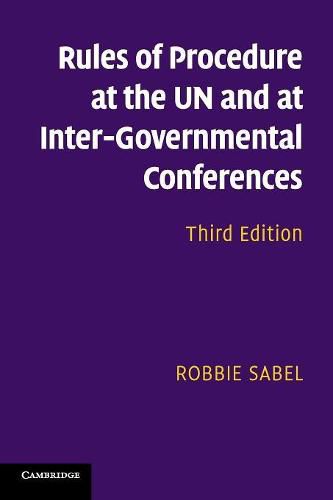 Cover image for Rules of Procedure at the UN and at Inter-Governmental Conferences