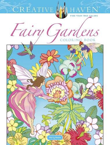 Cover image for Creative Haven Fairy Gardens Coloring Book