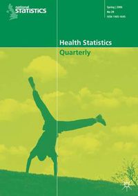 Cover image for Health Statistics Quarterly No 34, Summer 2007