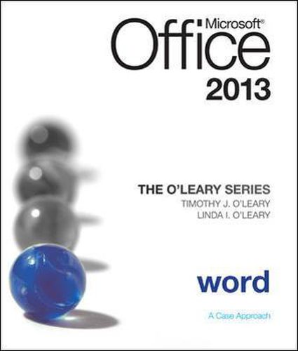 Cover image for The O'Leary Series: Microsoft Office Word 2013, Introductory