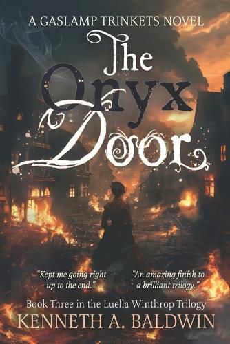 Cover image for The Onyx Door: A Gaslamp Trinkets Novel