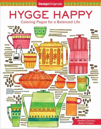 Cover image for Hygge Happy Coloring Book: Coloring Pages for a Cozy Life