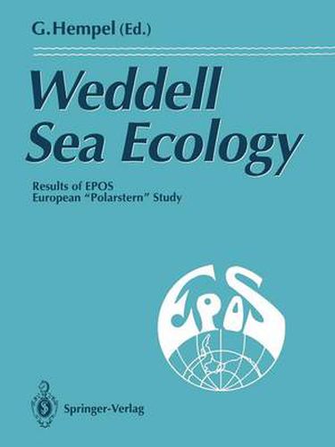 Cover image for Weddell Sea Ecology: Results of EPOS European  Polarstern  Study