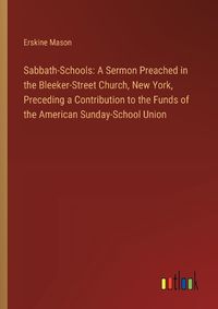 Cover image for Sabbath-Schools