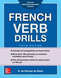 Cover image for French Verb Drills, Fifth Edition