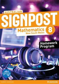 Cover image for Australian Signpost Mathematics New South Wales  8 Homework Program