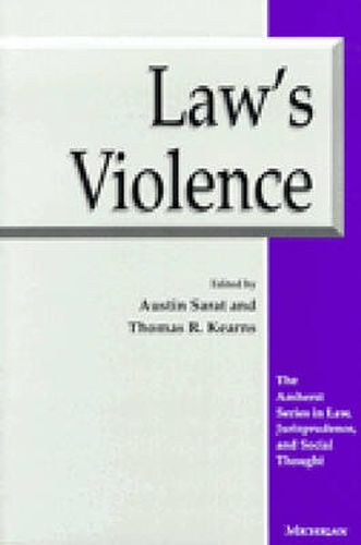 Cover image for Law's Violence