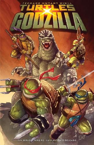 Cover image for Teenage Mutant Ninja Turtles x Godzilla