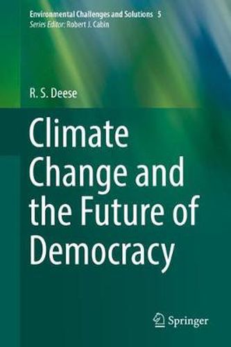 Cover image for Climate Change and the Future of Democracy