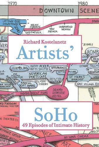 Cover image for Artists' SoHo: 49 Episodes of Intimate History