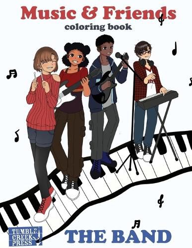 Cover image for Music and Friends Coloring Book (The Band)