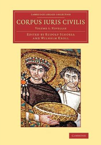 Cover image for Corpus iuris civilis