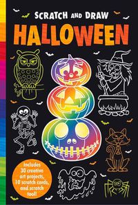 Cover image for Scratch and Draw Halloween