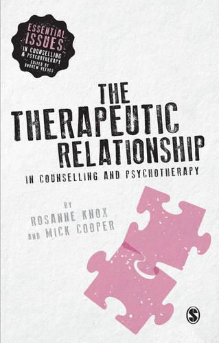 Cover image for The Therapeutic Relationship in Counselling and Psychotherapy