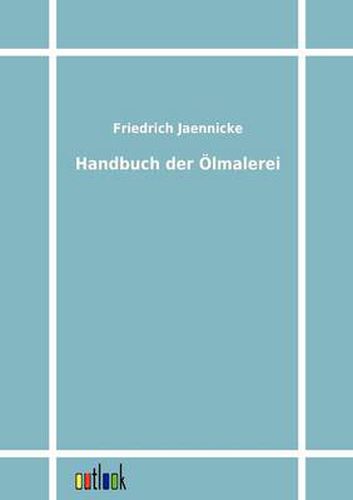 Cover image for Handbuch der OElmalerei