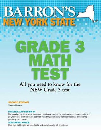 Cover image for New York State Grade 3 Math Test