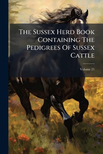 Cover image for The Sussex Herd Book Containing The Pedigrees Of Sussex Cattle