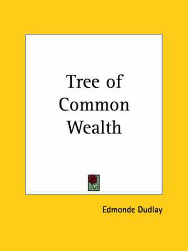 Cover image for Tree of Common Wealth (1859)